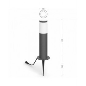 Lampada Philips Grigio 220-240 V Bianco Caldo 600 lm
