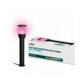 Picchetto solare da giardino Wiz Nero Metallo
