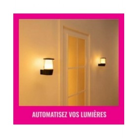 Applique da Parete Wiz Nero Metallo Plastica 950 Lm