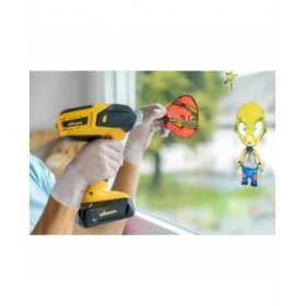 Pistola ad aria calda Wagner 100 W 18 V Giallo