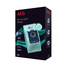 Sacchetto di Ricambio per Aspirapolvere Aeg GR206S 4 uds