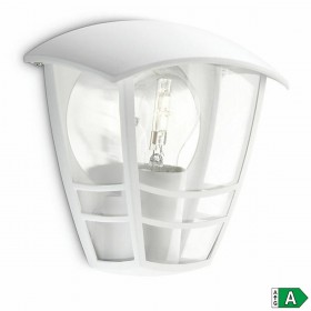 Applique da Parete Philips Creek 19,5 cm Bianco Metallo Alluminio A+ E27