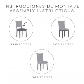 Custodia per Sedia Eysa BRONX Azzurro 50 x 55 x 50 cm 2 Unità