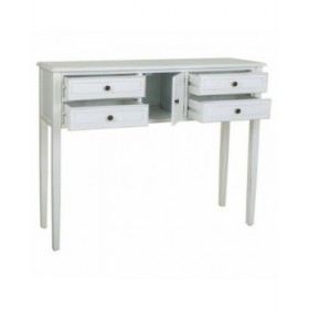 Ingresso con Cassetti Alexandra House Living Bianco 36 x 92 x 120 cm