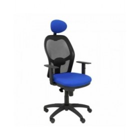 Sedia Ufficio con Poggiatesta Jorquera Piqueras y Crespo 15SNBALI229C Azzurro