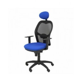 Sedia Ufficio con Poggiatesta Jorquera Piqueras y Crespo 15SNBALI229C Azzurro