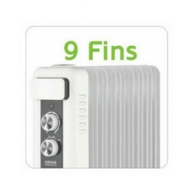 Radiatore a Olio (9 elementi) Haeger OH-009.008A Bianco 2000 W