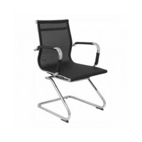 Sedia per Reception Barrax confidente Piqueras y Crespo 205CPNE Nero