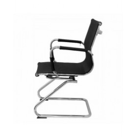 Sedia per Reception Barrax confidente Piqueras y Crespo 205CPNE Nero