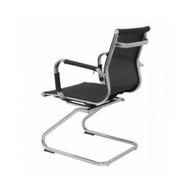 Sedia per Reception Barrax confidente Piqueras y Crespo 205CPNE Nero
