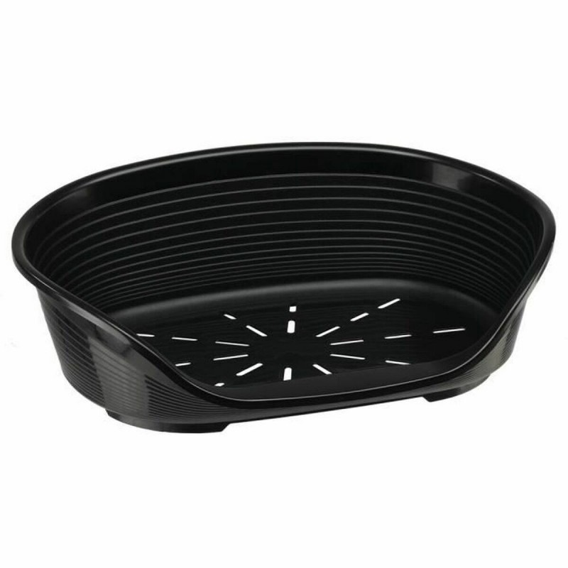 Letto per Cani Ferplast Siesta Deluxe 6 Nero 70,5 x 52 x 23,5 cm