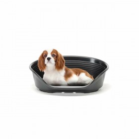 Letto per Cani Ferplast Siesta Deluxe 6 Nero 70,5 x 52 x 23,5 cm