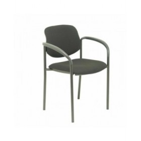 Sedia per Reception Villalgordo Bali Piqueras y Crespo 27NBALI840CB Nero
