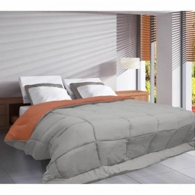 Piumino Letto Poyet  Motte CALGARY Grigio 400 g /m² 240 x 260 cm