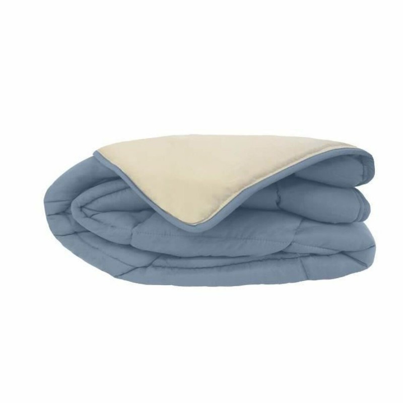 Piumino Letto Poyet  Motte Calgary Azzurro Beige 400 g /m² 140 x 200 cm