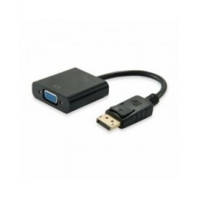 Adattatore DisplayPort con VGA Equip 133435 Nero 15 cm