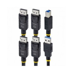 Cavo adattatore Startech DDU1226-KVM-CABLE Nero 1,8 m