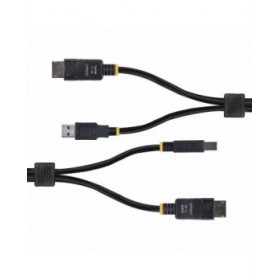 Cavo adattatore Startech DU1226-KVM-CABLE Nero 1,8 m