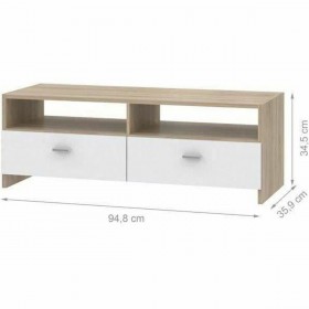 Mobile TV 95 x 34,6 x 35,8 cm Bianco