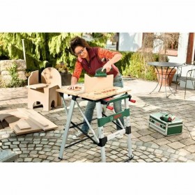 Banco da lavoro BOSCH PWB 600 Pieghevole 64 x 84 cm