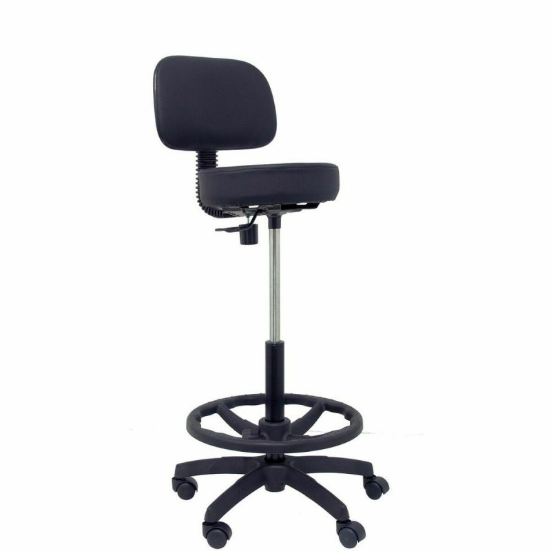 Sgabello Llanos Piqueras y Crespo T01CLSPNE Nero Metallo