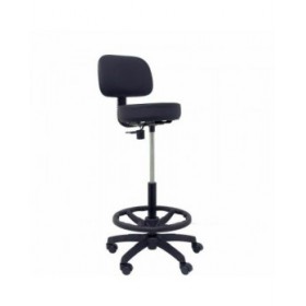 Sgabello Llanos Piqueras y Crespo T01CLSPNE Nero Metallo