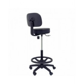 Sgabello Llanos Piqueras y Crespo T01CLSPNE Nero Metallo