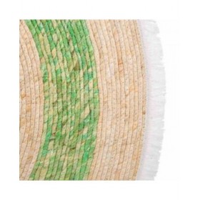 Tappeto Alexandra House Living Verde 120 x 120 cm Circolare
