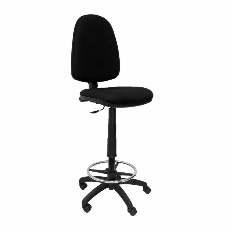 Sgabello Ayna Piqueras y Crespo T04CPBALI840 Nero PVC Metallo