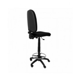 Sgabello Ayna Piqueras y Crespo T04CPBALI840 Nero PVC Metallo