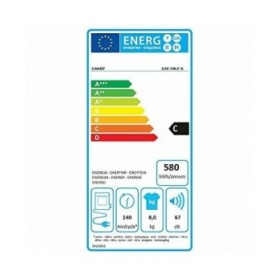 Asciugatrice a condensazione Candy CSE V8LF-S Bianco