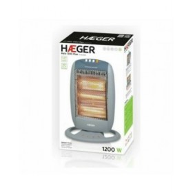 Riscaldamento Portatile Haeger HH-120.002A Bianco 1200 W