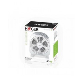Ventilatore da Terra Haeger FF-012.004A Bianco 40 W