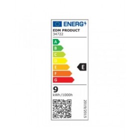 Lanterna EDM 34722 Polimero 50 W 9 W 810 Lm 22 x 12 x 6 cm Esterno