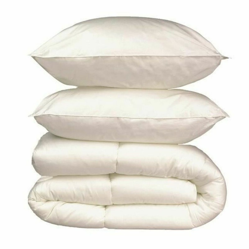 Piumino 240 x 260 cm Bianco 400 g /m² Cálido
