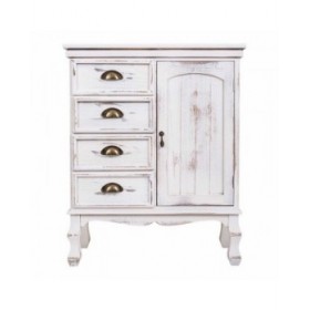 Ingresso con Cassetti Alexandra House Living Bianco 30 x 80 x 65 cm