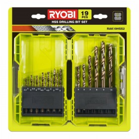 Set di trapani Ryobi 5132004390 19 Pezzi
