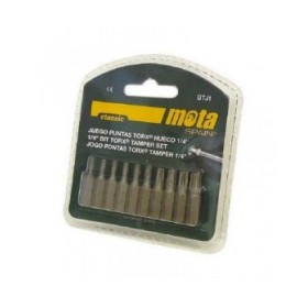 Set di punte Mota btj1 25 mm 10 Unità