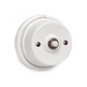 Interruttore EDM 43753 vintage Bianco Porcellana