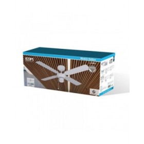 Ventilatore da Soffitto EDM 33802 Báltico Bianco 50 W ø 102 cm