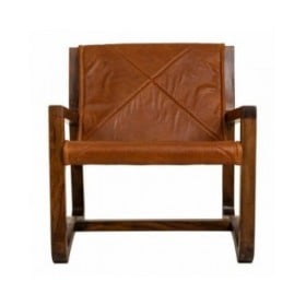 Poltrona Alexandra House Living Caffè 80 x 67 x 80 cm Tappezzato