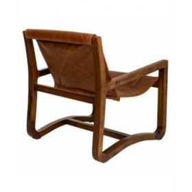 Poltrona Alexandra House Living Caffè 80 x 67 x 80 cm Tappezzato