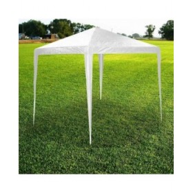 Gazebo Lifetime Impermeabile Polietilene Bianco PVC 300 x 300 x 250 cm