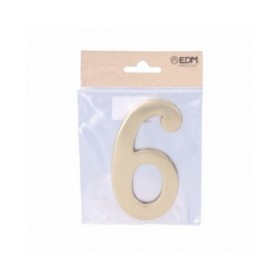 Numeri EDM 85038  6 Dorato Ottone