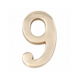 Numeri EDM 85041  9 Dorato Ottone