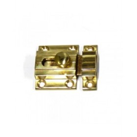 Chiavistello per porta EDM 85081 Dorato Acciaio Ottone lucido 20 mm 35 mm Barretta per capelli
