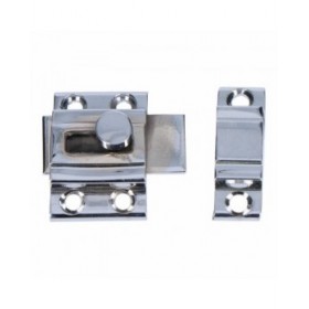 Chiavistello per porta EDM 85083 nichel Acciaio 20 mm Barretta per capelli