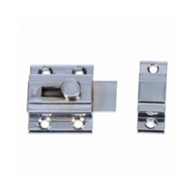 Chiavistello per porta EDM 85084 nichel Acciaio 25 mm 25mm Barretta per capelli