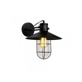 Applique da Parete EDM 32103 Nero 60 W