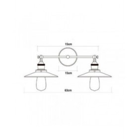 Applique da Parete EDM 32109 60 W